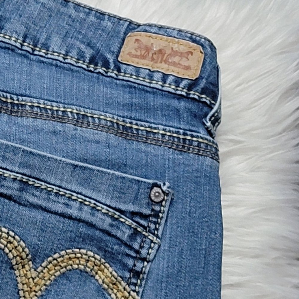 Levi's 529 Curvy Skinny Leg Size 16 Mom Jeans - Picture 8 of 16